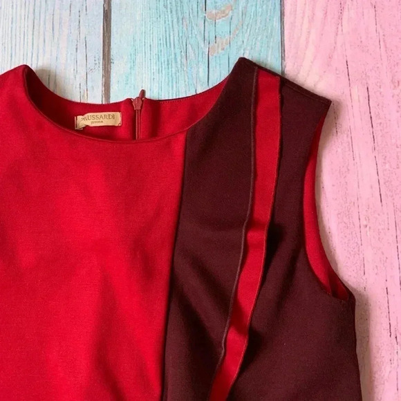 Double color trussardi jr patty dress size 14 - Picture 6 of 10